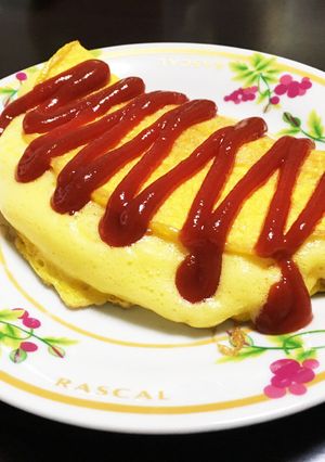 簡単スフレオムレツ-レシピのメイン写真
