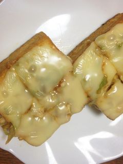 厚揚げのネギ味噌チーズ焼き-レシピのメイン写真