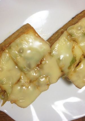 厚揚げのネギ味噌チーズ焼き-レシピのメイン写真