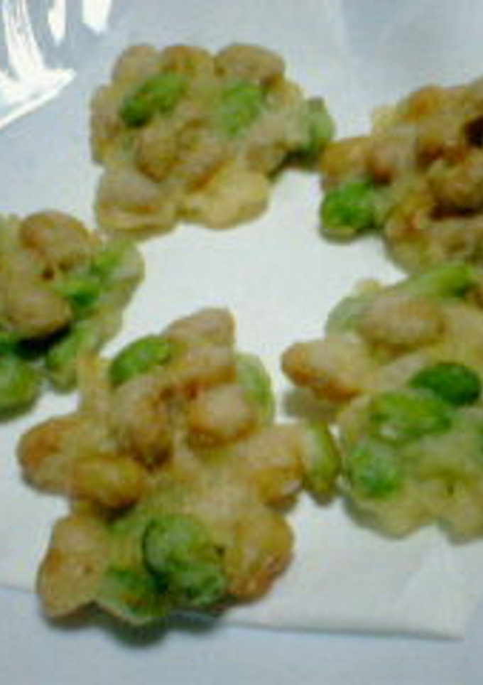 大豆と枝豆のかき揚げ-レシピのメイン写真