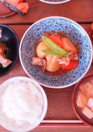 豆腐と油揚げの味噌汁-レシピのメイン写真