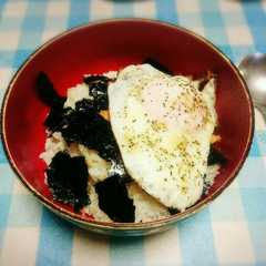 簡単！朝食やランチに！のりたま鮭丼-レシピのメイン写真