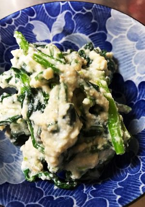 ほうれん草の白和え【男の簡単和食】-レシピのメイン写真