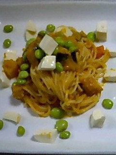 冷たいごろごろ具だくさんのトマトパスタ-レシピのメイン写真