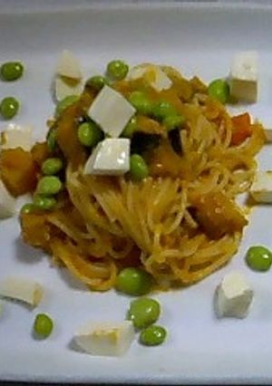 冷たいごろごろ具だくさんのトマトパスタ-レシピのメイン写真
