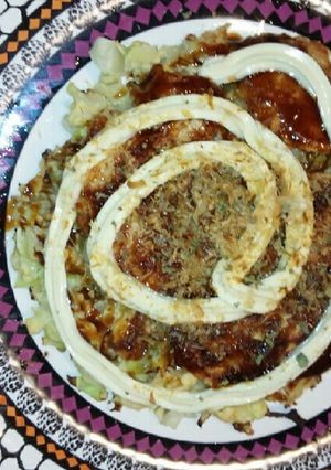 小麦グルテンお好み焼き-レシピのメイン写真