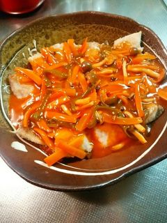 鮭の甘酢あんかけ-レシピのメイン写真