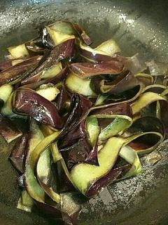 茄子の皮のきんぴら-レシピのメイン写真
