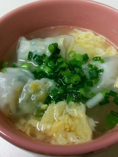 我が家のオウチ餃子de簡単水餃子スープ❤-レシピのメイン写真