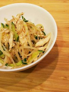 ササミときゅうりの中華あえ-レシピのメイン写真