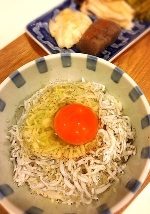 オリーブオイルの☆しらす卵かけご飯☆-レシピのメイン写真