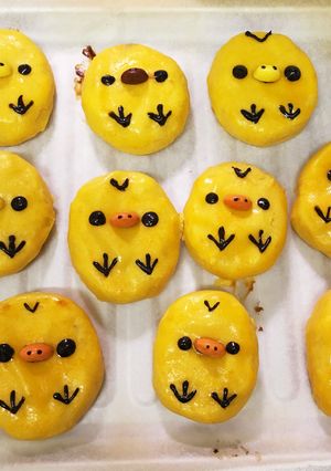 安納芋でスイートポテト★キイロイトリ風♡-レシピのメイン写真