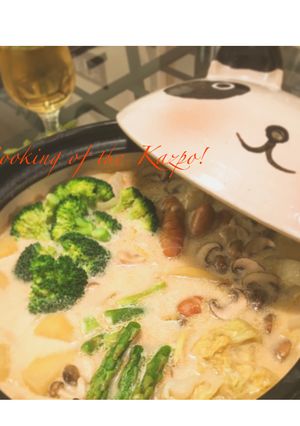 簡単！豆乳チーズ鍋♪-レシピのメイン写真