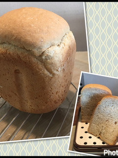 HB*米粉と全粒粉の食パン-レシピのメイン写真