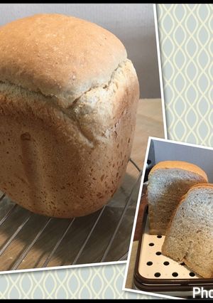 HB*米粉と全粒粉の食パン-レシピのメイン写真