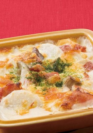 ベーコンと里いものグラタン-レシピのメイン写真