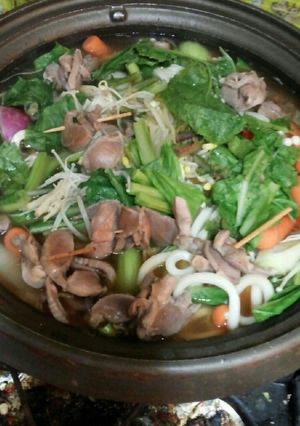砂肝キムチ鍋（血管ダイエット食1013）-レシピのメイン写真