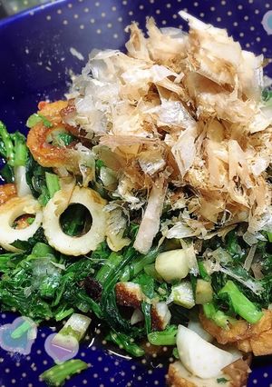 節約でも栄養満点！大根葉と竹輪の中華炒め-レシピのメイン写真