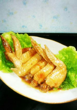 鶏手羽先の煮込み（薬膳風～）-レシピのメイン写真