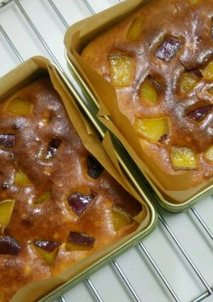 さつま芋のベイクドチーズケーキ-レシピのメイン写真