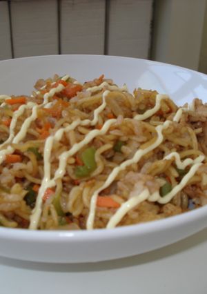 簡単、美味そば飯!!-レシピのメイン写真