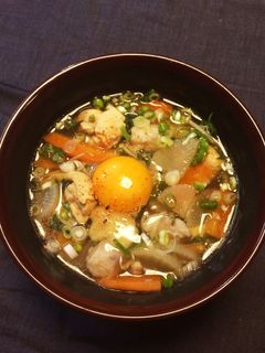 お袋の味♡根菜たっぷりのおうどん(^^)-レシピのメイン写真