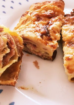 超簡単!くるくるクレープのオーブン焼き-レシピのメイン写真