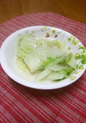 ぽかぽか❤　白菜の豆乳煮-レシピのメイン写真