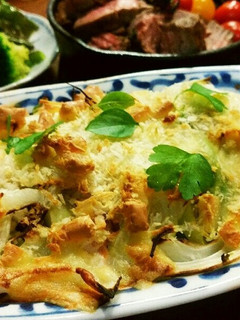 サーモンのアボカド・ポテトチーズ焼き-レシピのメイン写真