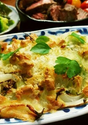 サーモンのアボカド・ポテトチーズ焼き-レシピのメイン写真