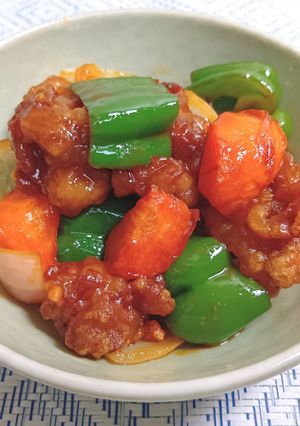 豚こま肉で❢ 酢豚-レシピのメイン写真