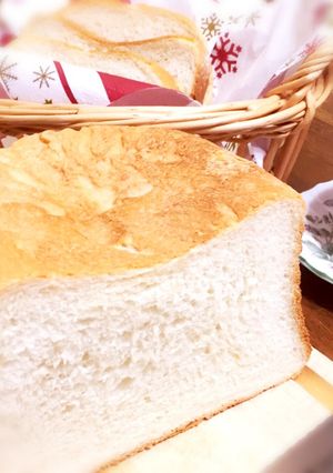 HBで簡単❀ふわふわココナッツ食パン-レシピのメイン写真