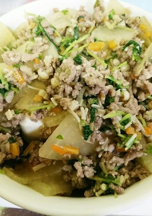 優柔不断のそぼろあんかけ丼!-レシピのメイン写真
