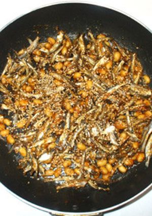 味噌大豆と煮干でご飯がすすむおかず♪簡単-レシピのメイン写真
