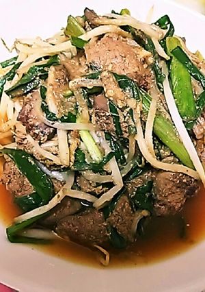 濃厚☆味噌レバニラ-レシピのメイン写真