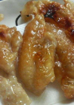 鶏皮のパリパリ焼き-レシピのメイン写真