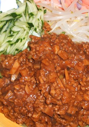 肉味噌たっぷり♪ジャージャー麺-レシピのメイン写真