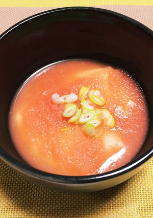 お餅の明太ソースがけ-レシピのメイン写真