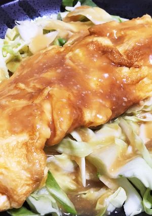卵味噌あんかけ〜余り物の寄せ集め〜-レシピのメイン写真