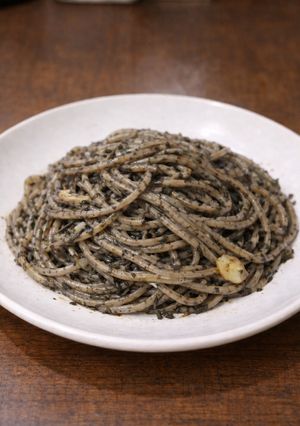 なんちゃってイカ墨パスタ-レシピのメイン写真