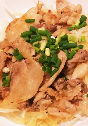 【かけるだけ！】豚と玉ねぎのポン酢がけ-レシピのメイン写真