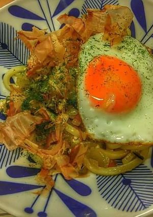 子供やランチに~焼うどん-レシピのメイン写真