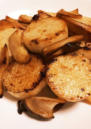 簡単に出来る長いものバター醤油焼き-レシピのメイン写真