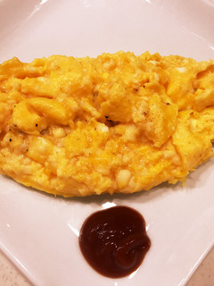 簡単ふわふわホテル朝食風オムレツ-レシピのメイン写真