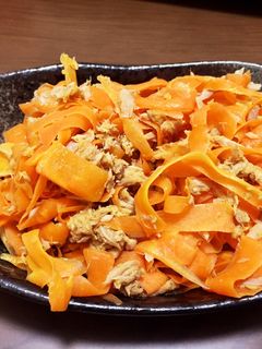 【削いで炒めるだけ!】にんじんシリシリ-レシピのメイン写真