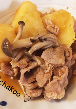 肉じゃがトマト味☆ケチャップでコクうま-レシピのメイン写真