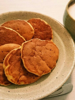 HM無くてもふわふわバナナホットケーキ♪-レシピのメイン写真