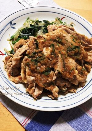 さっぱり大根おろし醤油の生姜焼き-レシピのメイン写真
