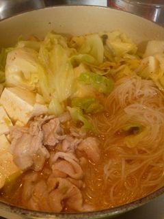 味付け簡単キムチ鍋-レシピのメイン写真