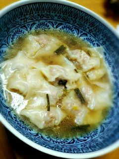 ワンタンスープ-レシピのメイン写真